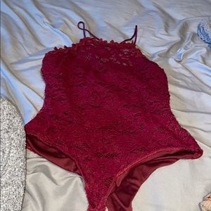 Halter bodysuit